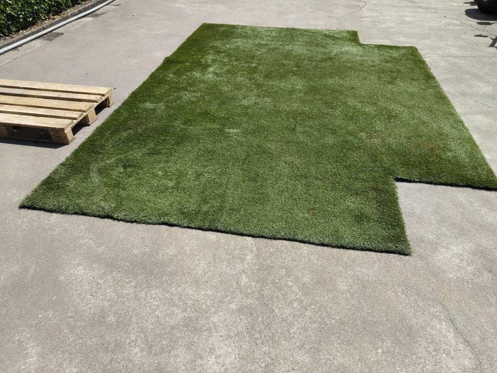 Kunstgras rol gazon tuin gras tuin groen spelen onderdoek;, Ophalen, Gebruikt, 10 tot 20 m², Kunstgras