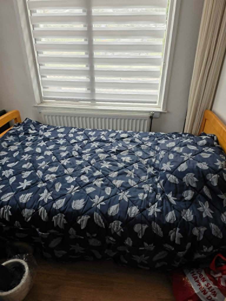 senioren bed, 90 cm, Eenpersoons, Bruin, Ophalen of Verzenden