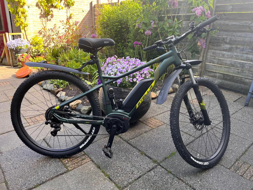 Stella E-bike Mountainbike | Elektrische fiets, Gebruikt, 51 tot 55 cm, 30 tot 50 km per accu, Ophalen