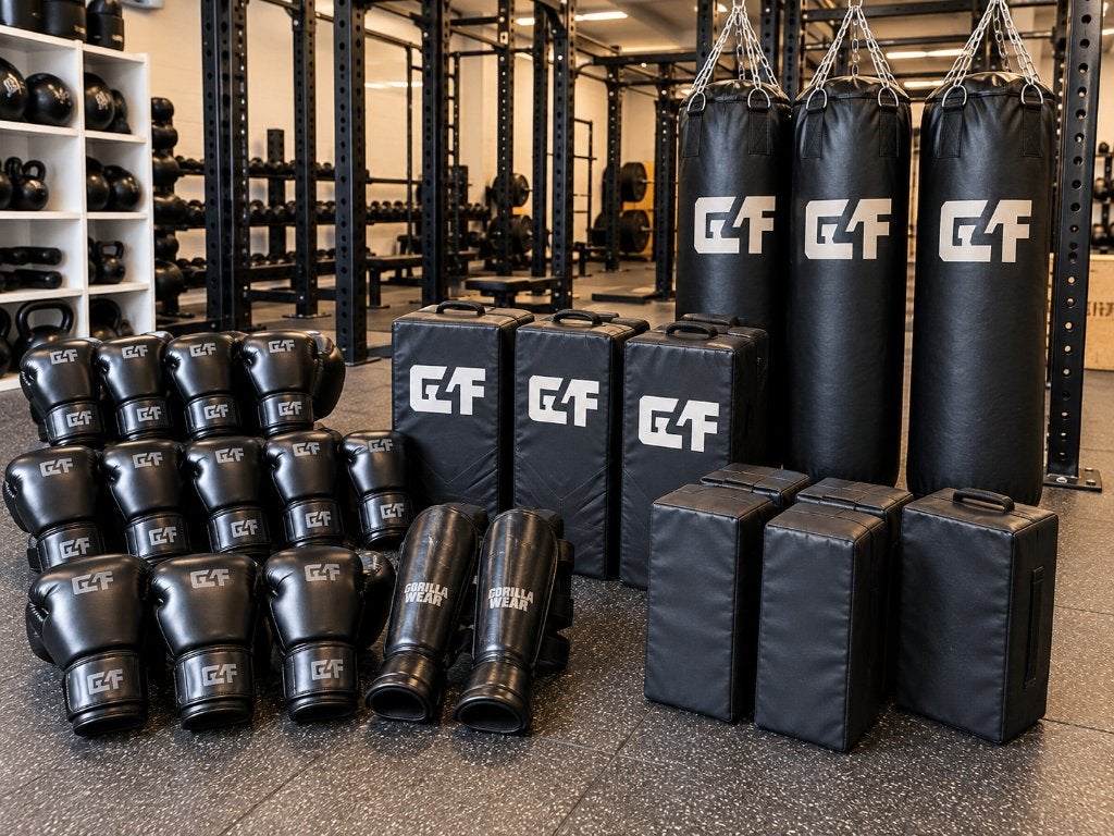 Bokszakken, bokshandschoenen en kickboksmateriaal–opruiming, Ophalen, Gebruikt, Bokshandschoenen
