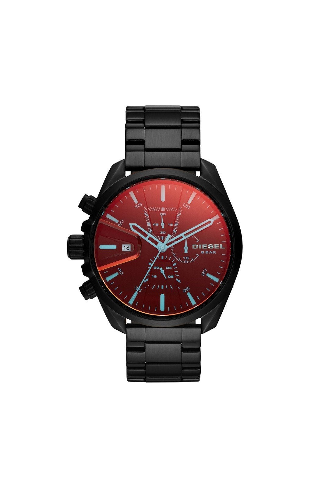 Diesel DZ4489 Herenhorloge - Zwart, Overige merken, Staal, Staal, Polshorloge