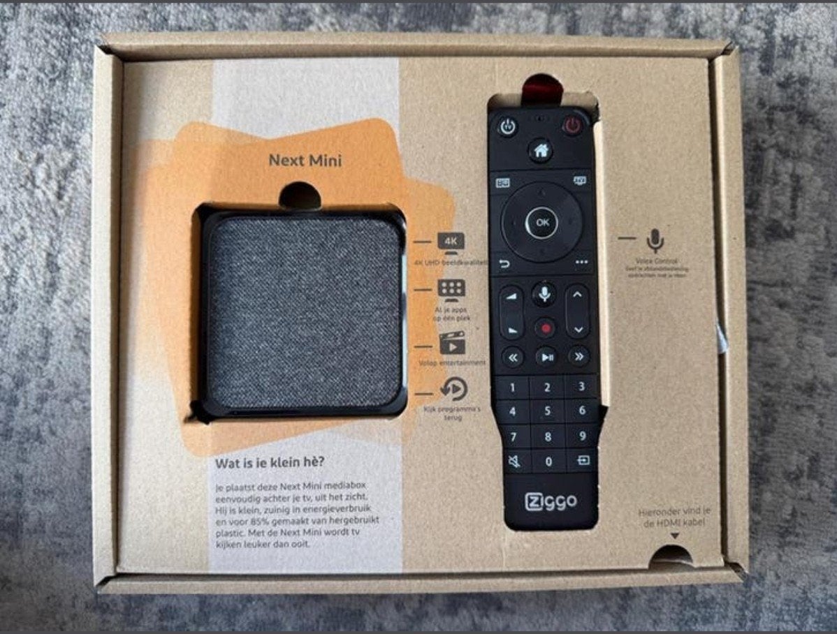 Ziggo next, Ophalen of Verzenden, Nieuw, HDMI, Zonder harde schijf
