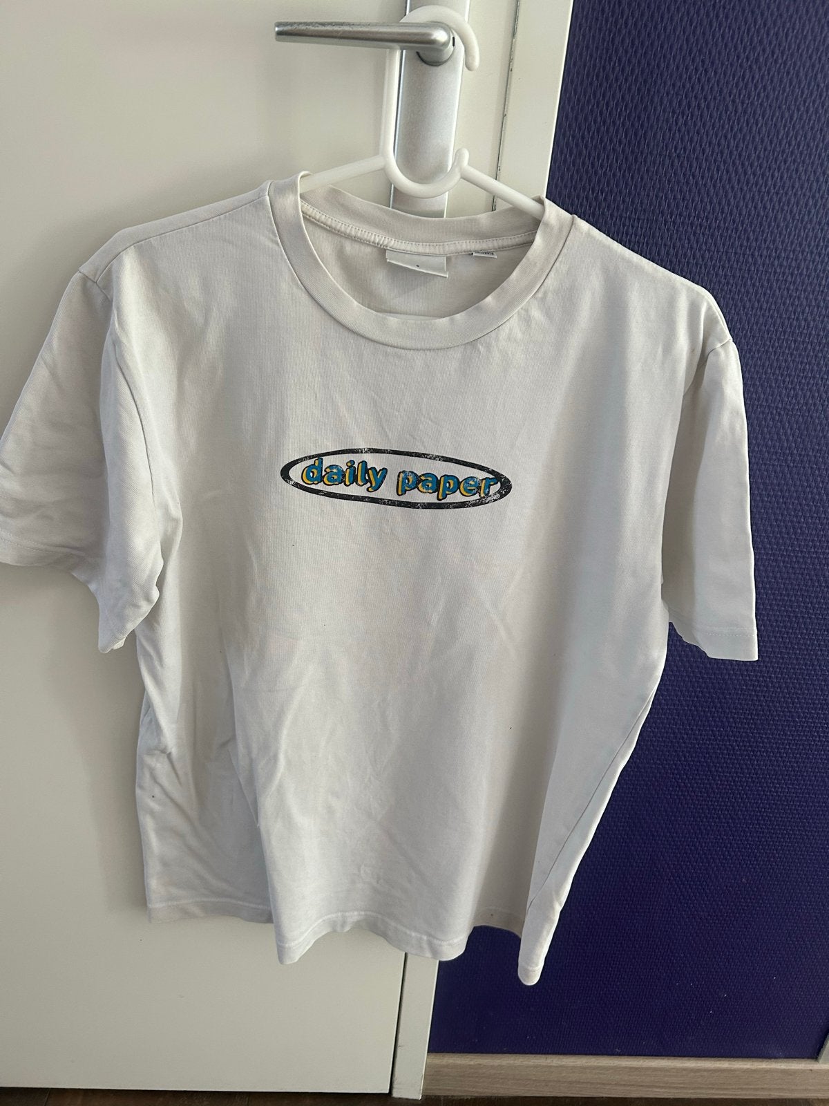 Daily Paper T-shirt Maat S, Ophalen of Verzenden, Zo goed als nieuw, Maat 46 (S) of kleiner, Wit