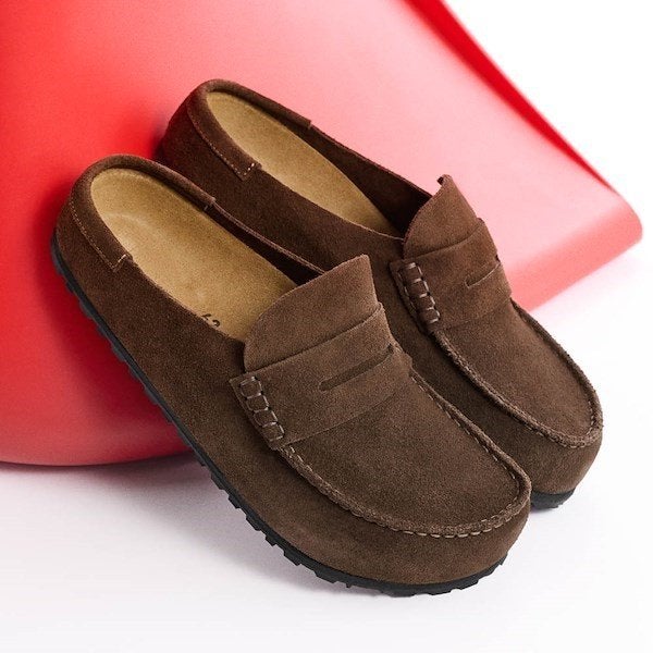 birkenstock naples wrapped brown narrow mules slippers | 39, Kleding | Dames, Ophalen, Nieuw, Bruin