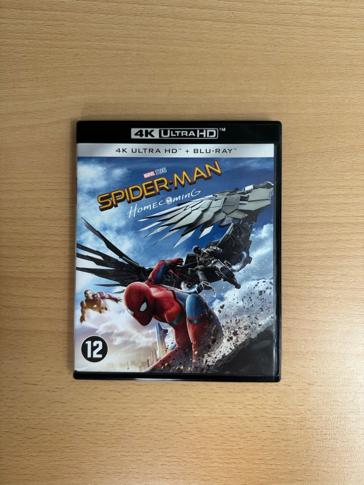 Spider-Man: Homecoming 4K Ultra HD + Blu-Ray, Cd's en Dvd's, Blu-ray, Zo goed als nieuw, Actie, Ophalen of Verzenden