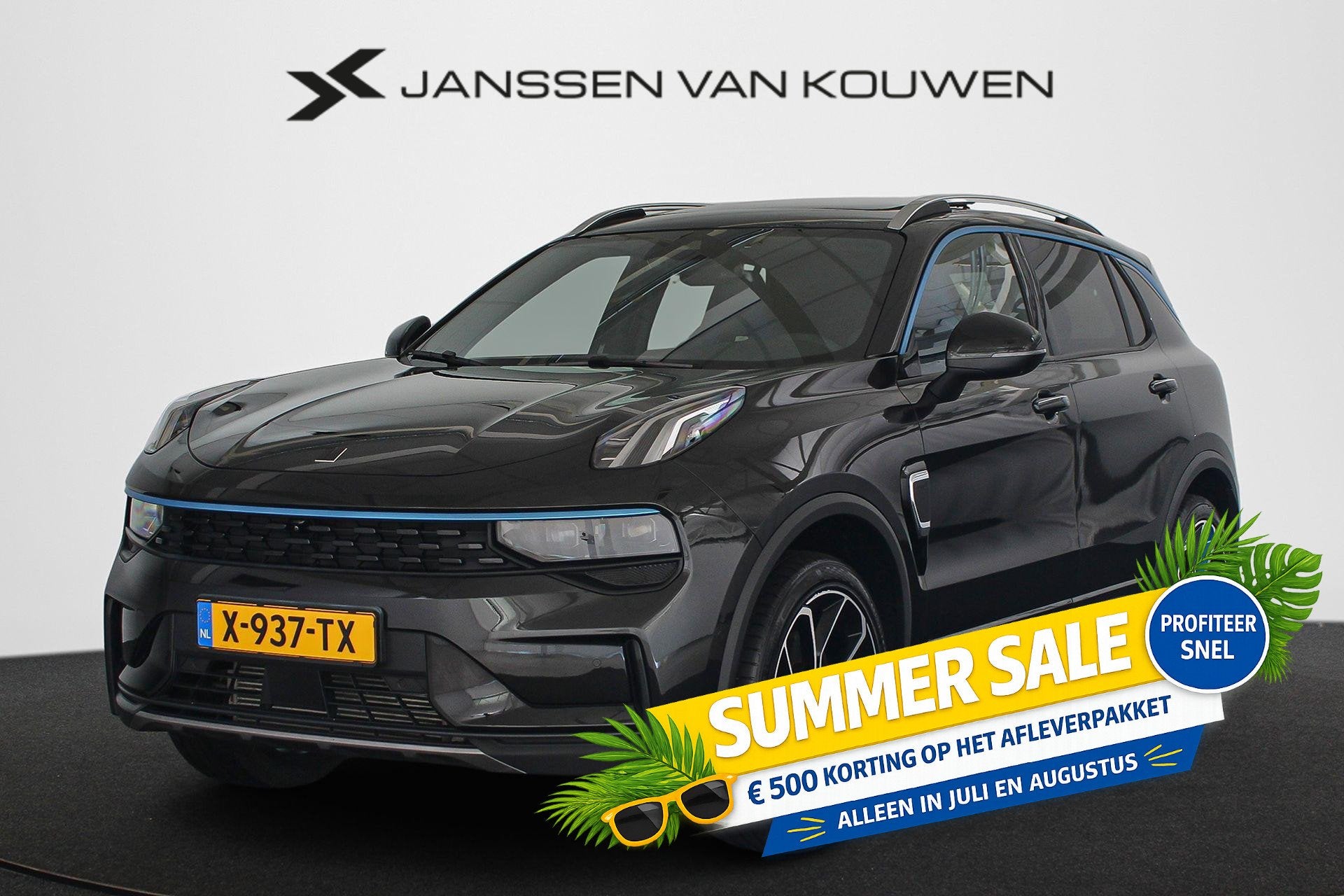 Lynk & Co 01 1.5 PHEV Panoramadak Stoelverwarming 360-Camera, Auto's, Lynk & Co, Stof, Euro 6, Bedrijf, 1854 kg