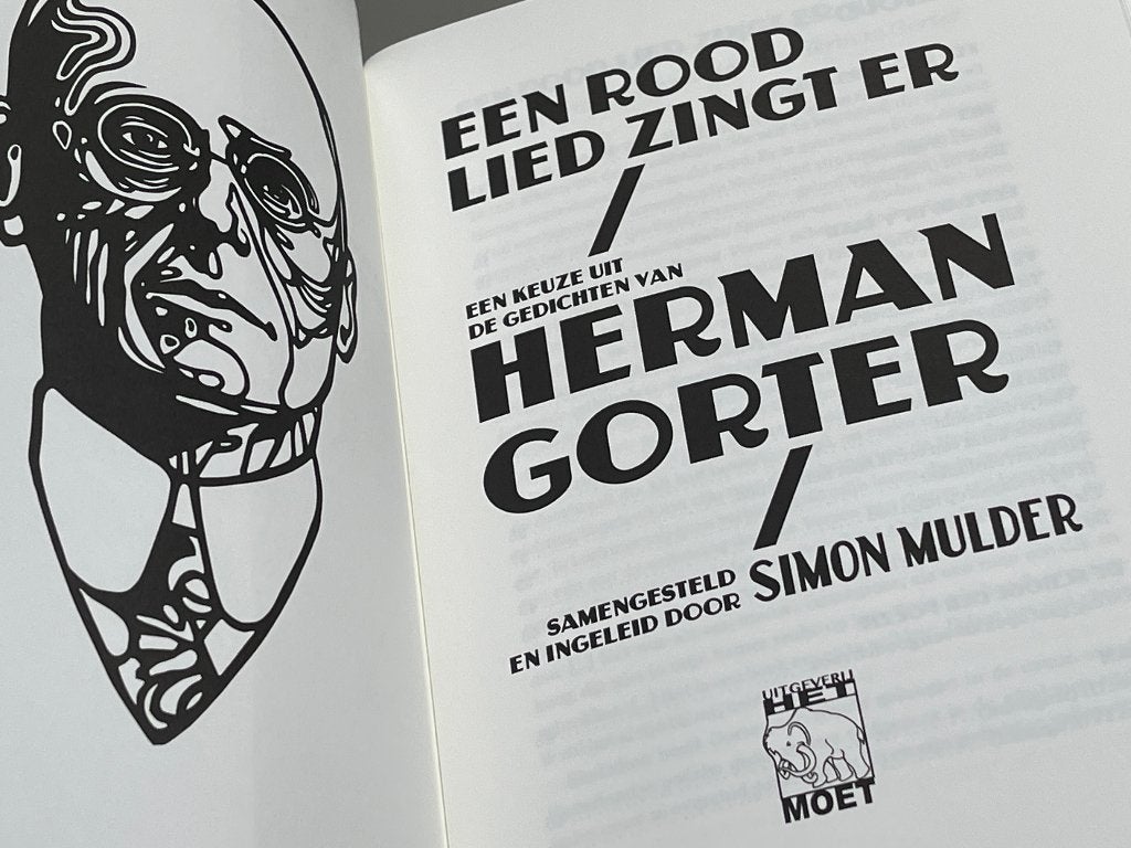 Een keuze uit de gedichten van Herman Gorter  Een rood lied, Ophalen of Verzenden, Nieuw, Nederland