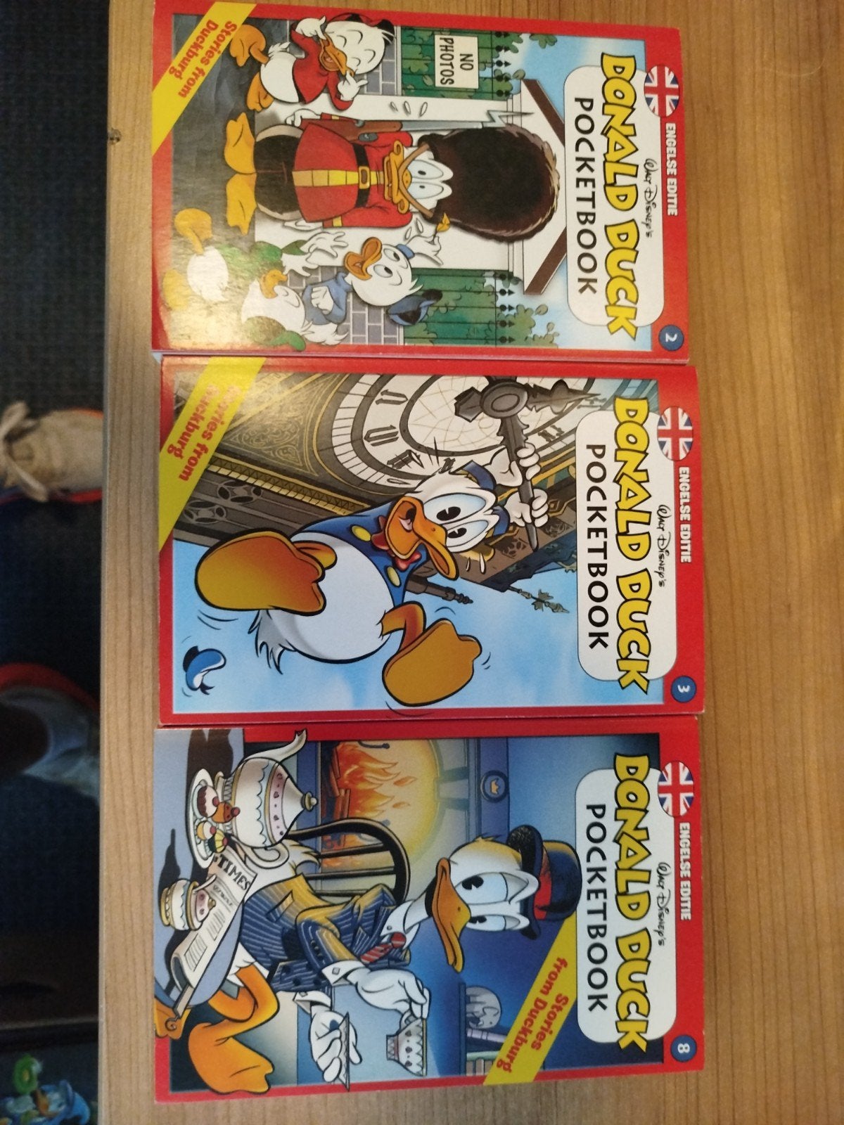 Donald Duck pockets pocketbook Engelse editie English, Europa, Ophalen of Verzenden, Zo goed als nieuw, Meerdere comics