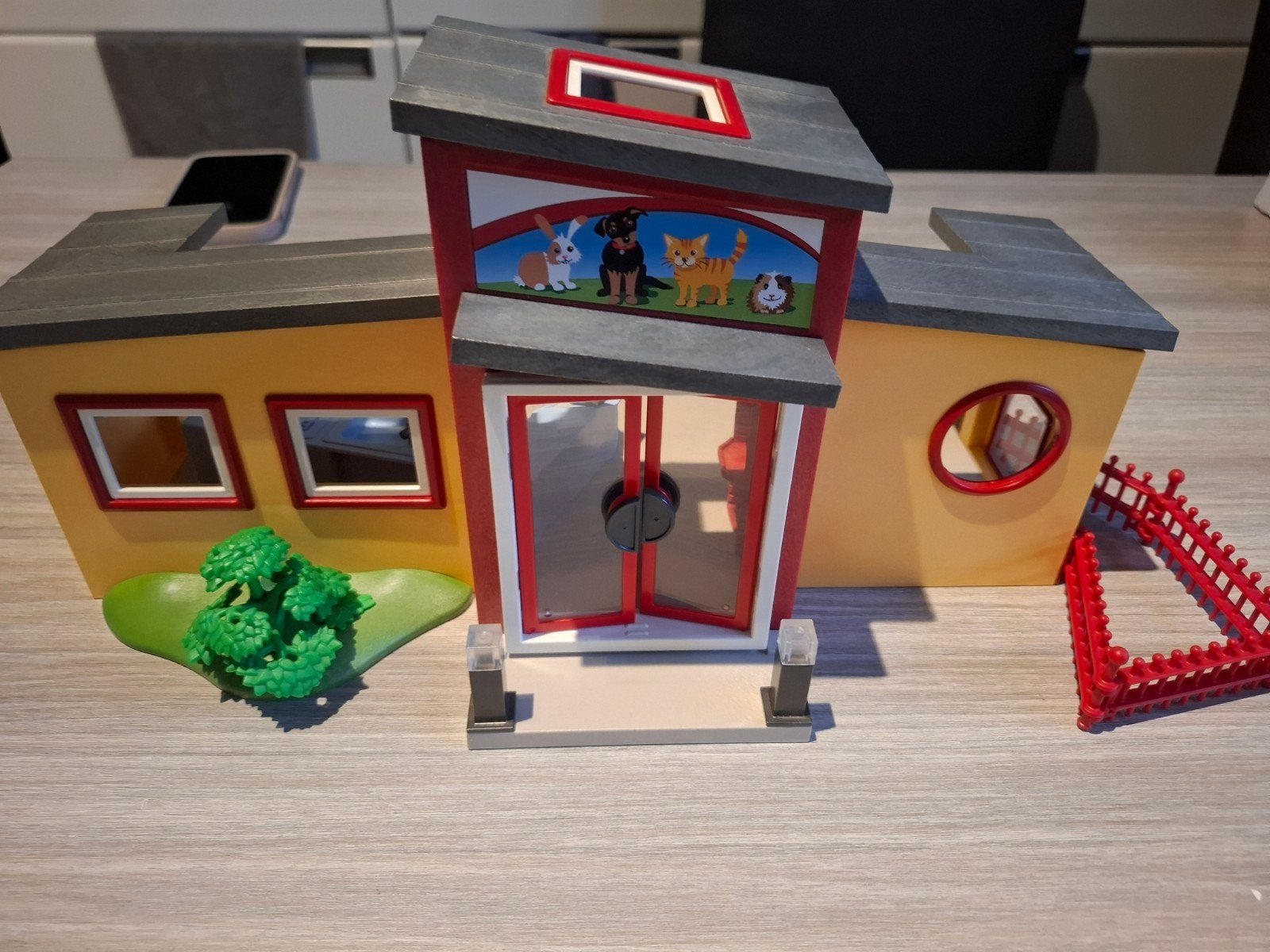 Playmobil Dierenpension met veel extra's, Kinderen en Baby's, Speelgoed | Overig, Ophalen, Zo goed als nieuw, Jongen of Meisje