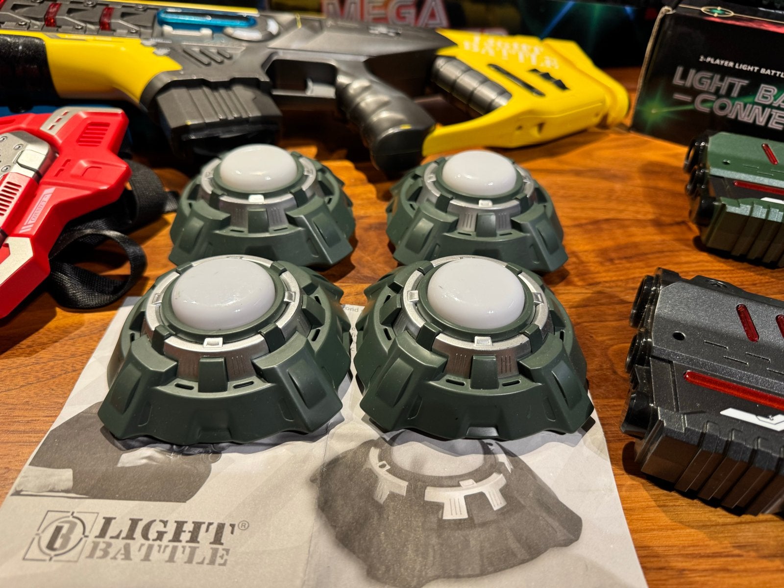 Light Battle Connect Lasergame Set -  9 geweren en meer, Ophalen of Verzenden, Zo goed als nieuw, Jongen of Meisje