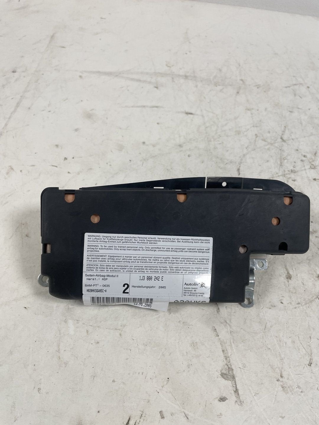 Airbag stoel rechts Volkswagen Golf / Beetle 1J3880242E, Auto-onderdelen, Gebruikt, -, Volkswagen, -