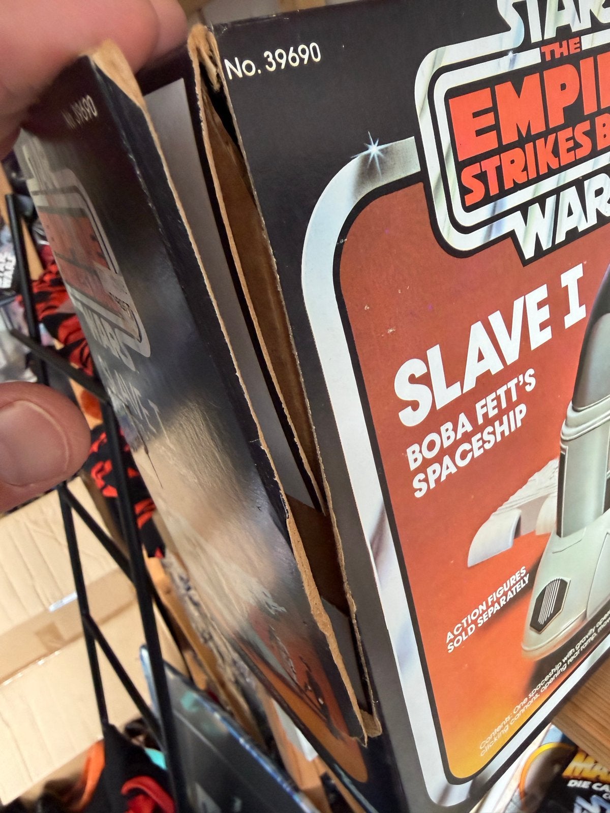 Star Wars Vintage 1980 - Slave I Compleet - MIB, Ophalen of Verzenden, Zo goed als nieuw, Actiefiguurtje