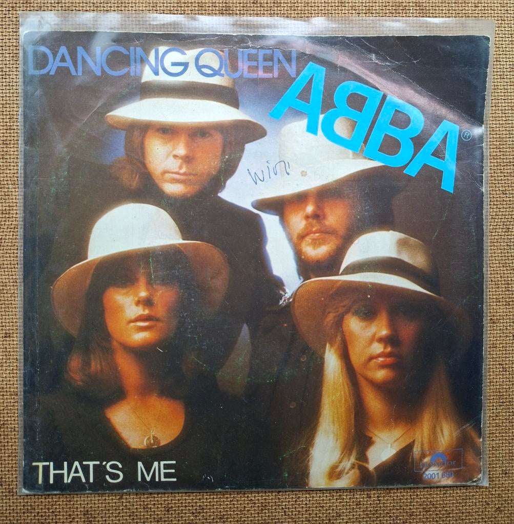 ABBA  - Dancing queen - Single is TOP, Cd's en Dvd's, Vinyl Singles, Gebruikt, Verzenden, 7 inch, Single