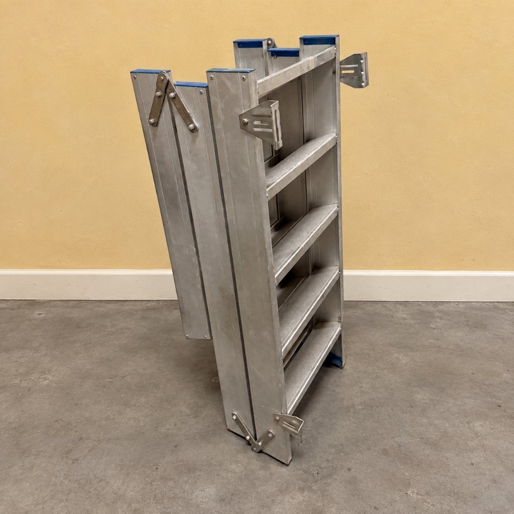 Aluminium vlizotrap – inklapbaar, zonder luik, Ophalen, Gebruikt, Trap, Opvouwbaar of Inschuifbaar