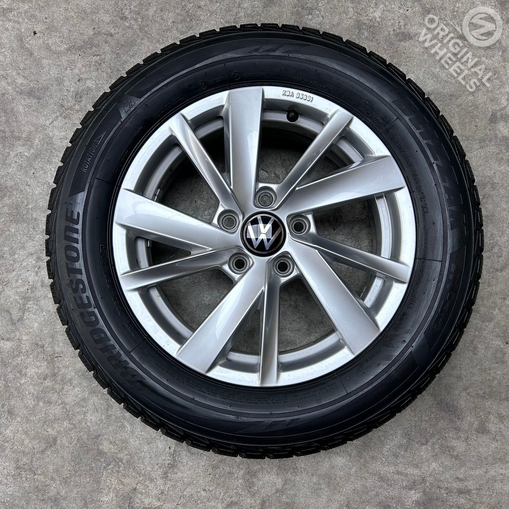 16 inch originele Gavia velgen + winterbanden VW T-Roc, Gebruikt, -, Banden en Velgen, -
