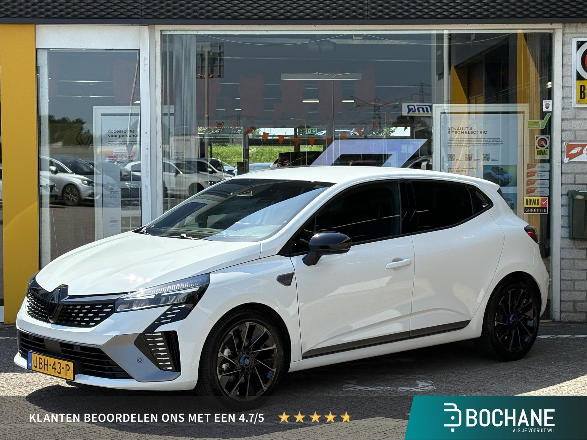 Renault Clio 1.6 E-Tech Full Hybrid 145 esprit Alpine | NAP, Auto's, Gebruikt, Euro 6, Leder en Stof, Origineel Nederlands