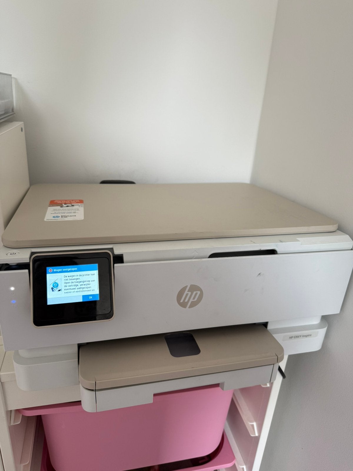 HP printer, Ophalen, Niet werkend, All-in-one