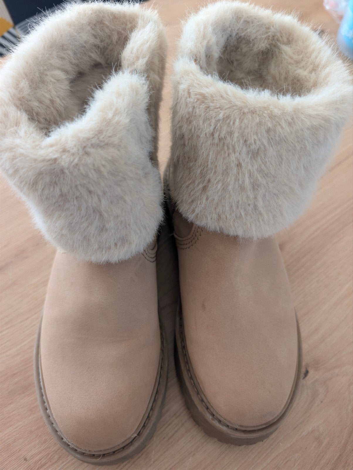 ZARA dames winterlaarsjes maat 36 – volledig gevoerd met bon, Ophalen of Verzenden