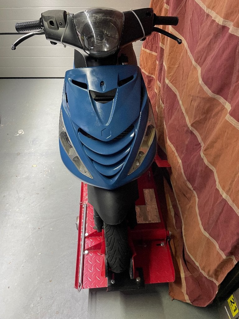 Piaggio zip 180 met wok 2014 blauwe plaat, Ophalen, Gebruikt, 180 cc, Zip