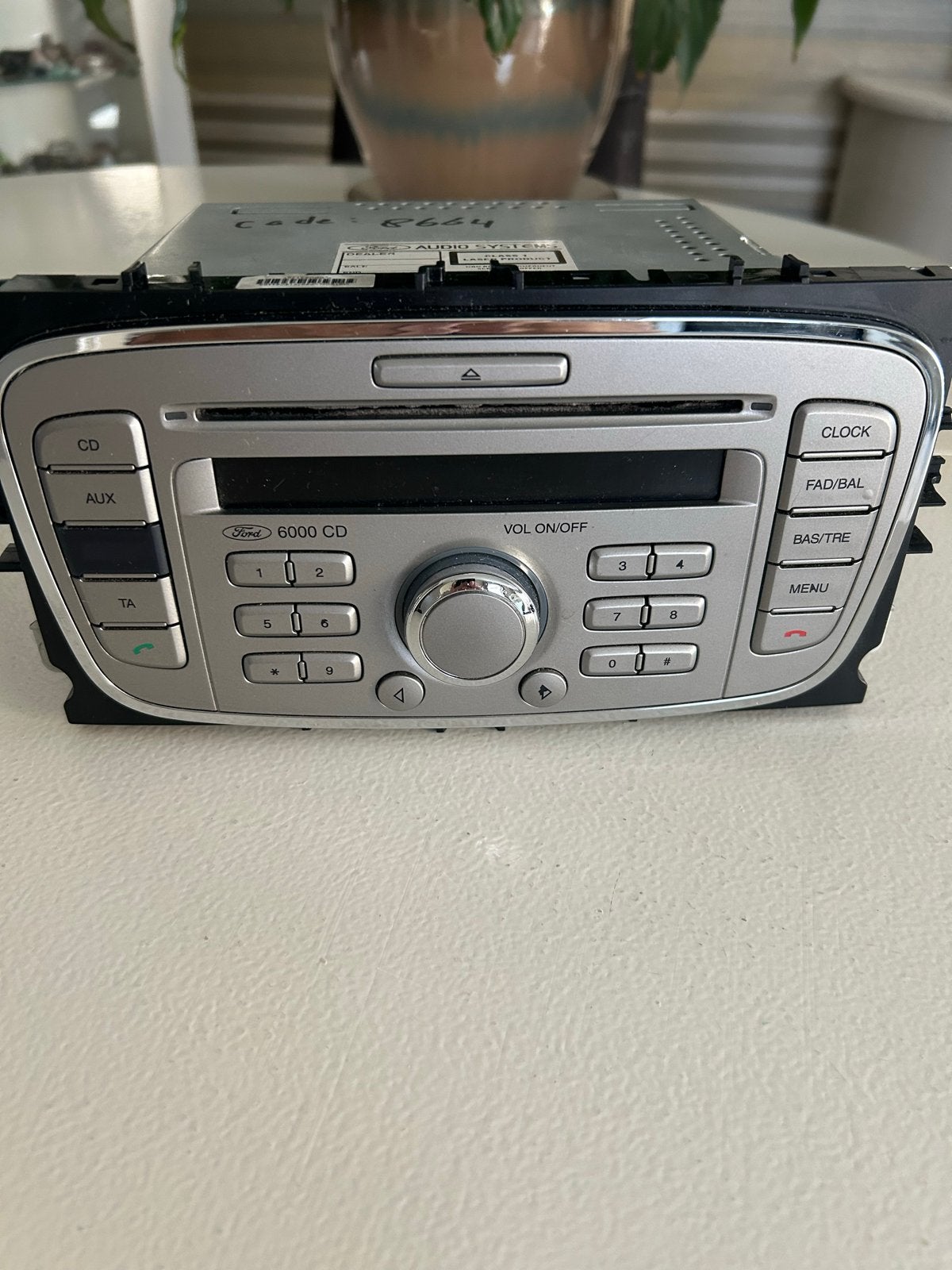 Ford Focus MK3 6000 CD Radio Speler, Auto diversen, Autoradio's, Ophalen of Verzenden, Gebruikt