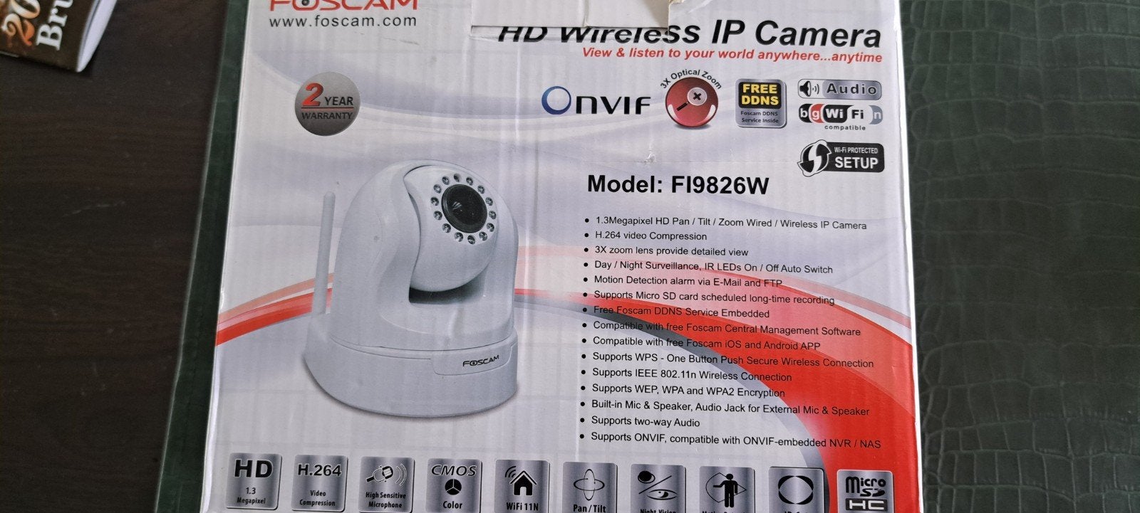 foscam ip camera 2 st, Ophalen of Verzenden