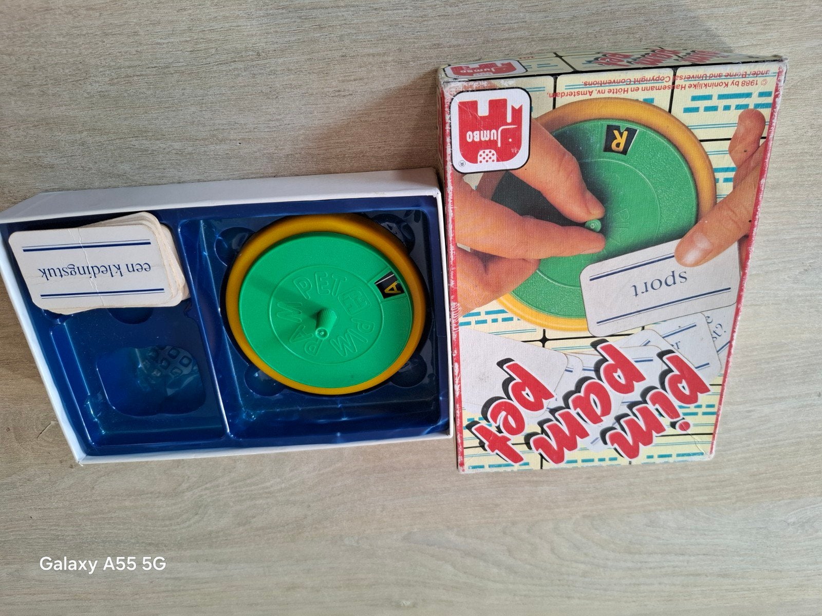 Pim Pam Pet - Klassiek gezelschapsspel van Jumbo, Gebruikt, Vijf spelers of meer, Ophalen of Verzenden, Koninklijke Hausemann en Hötte nv