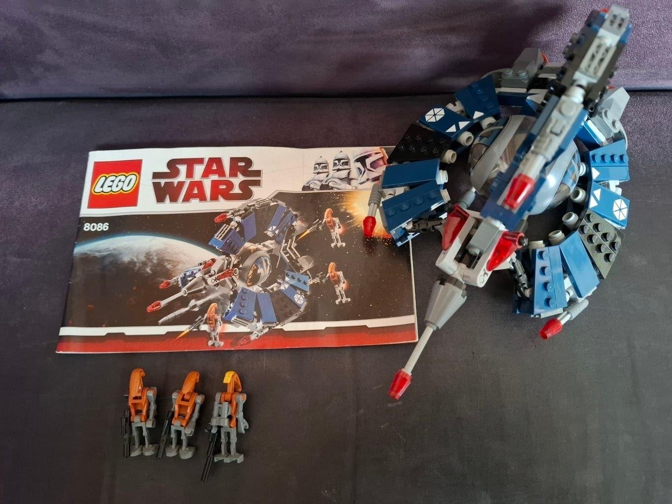 Lego Star Wars 8086 Droid Tri-Fighter, Compleet, Star Wars, Lego, Ophalen of Verzenden