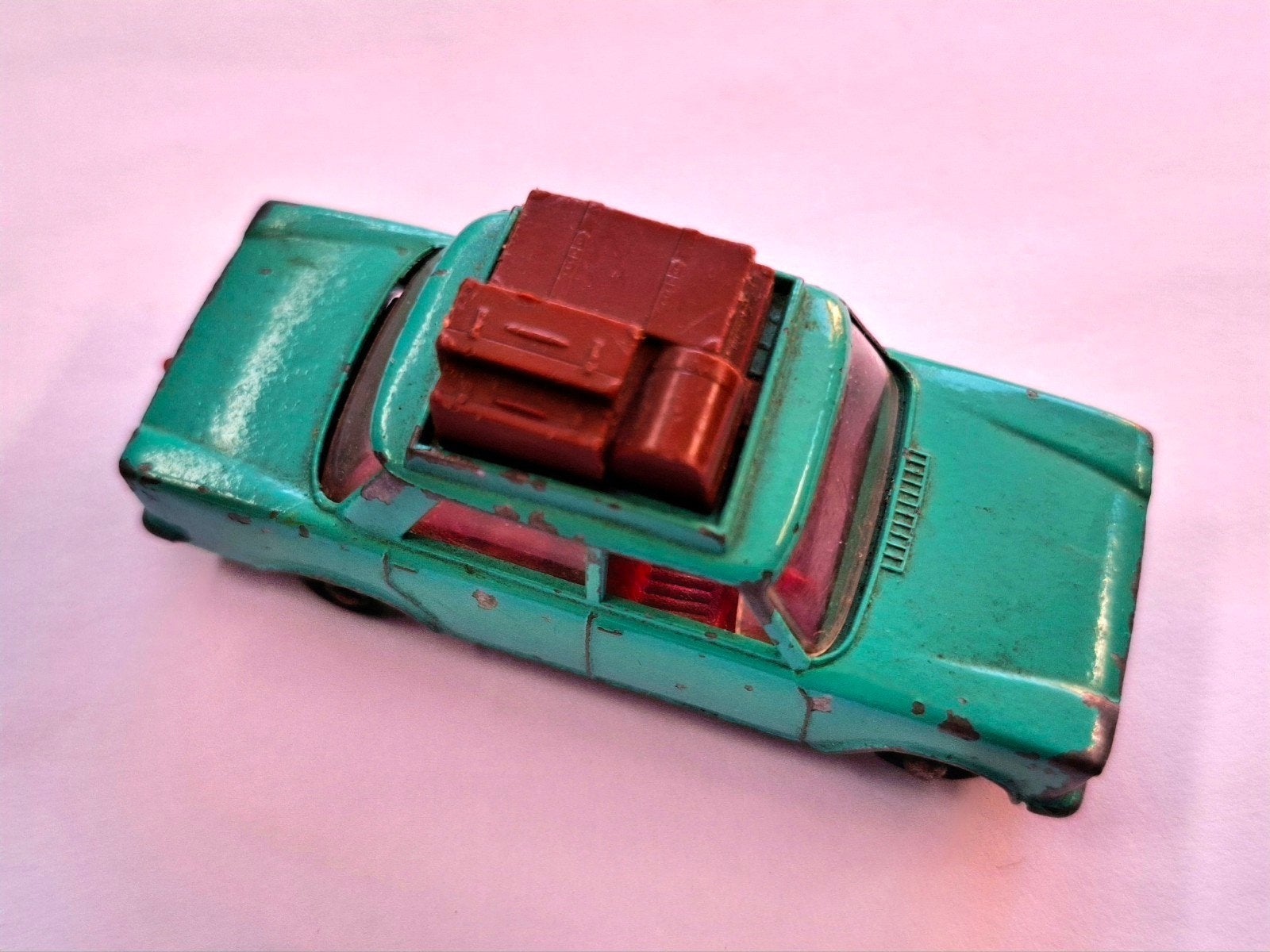 Matchbox Lesney FIAT 1500 met bagage op het dak - nr. 56, Ophalen of Verzenden, Auto