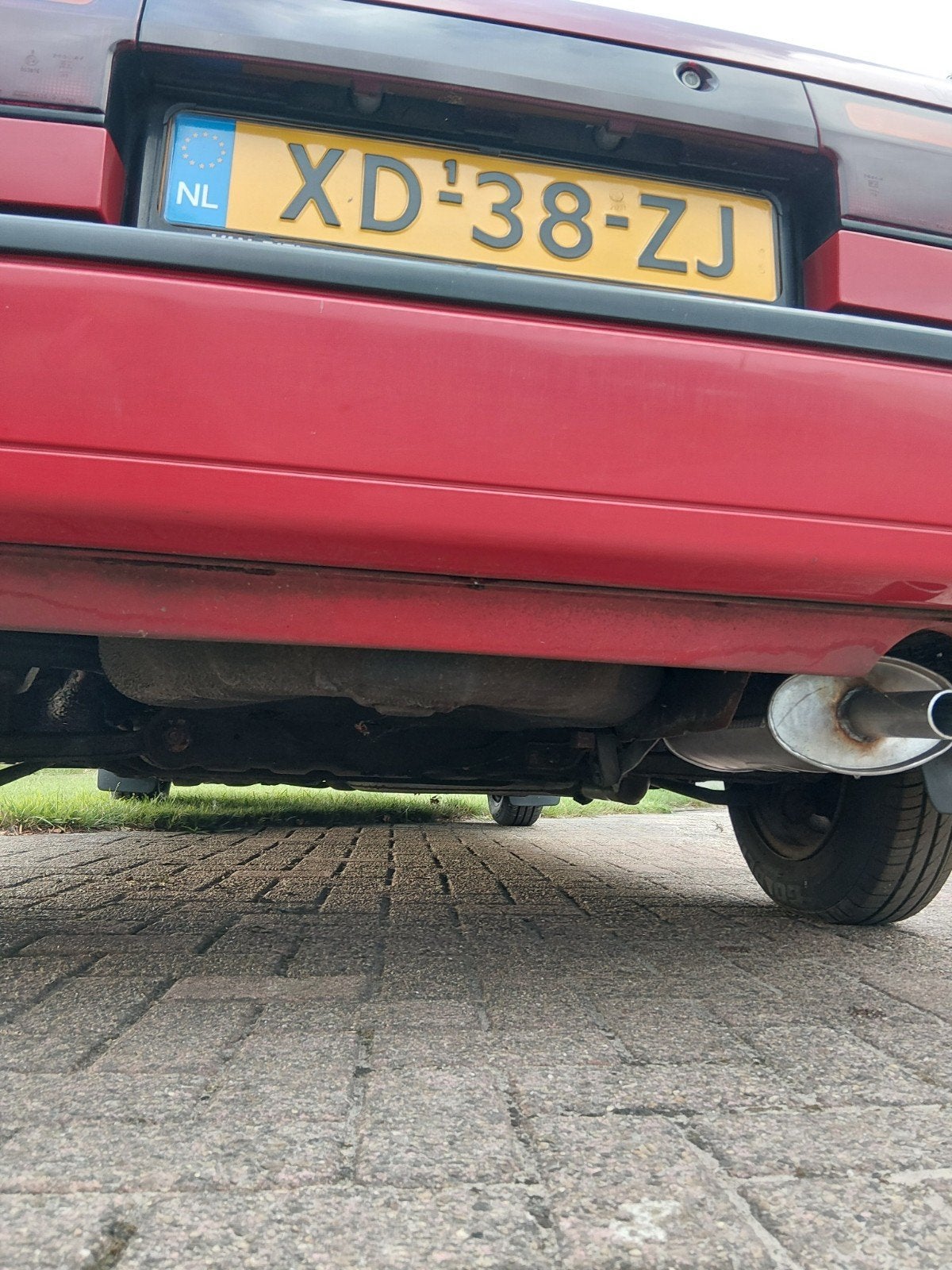 Nissan Sunny 1.6 I Coupe K6 1989 Rood, foto 7