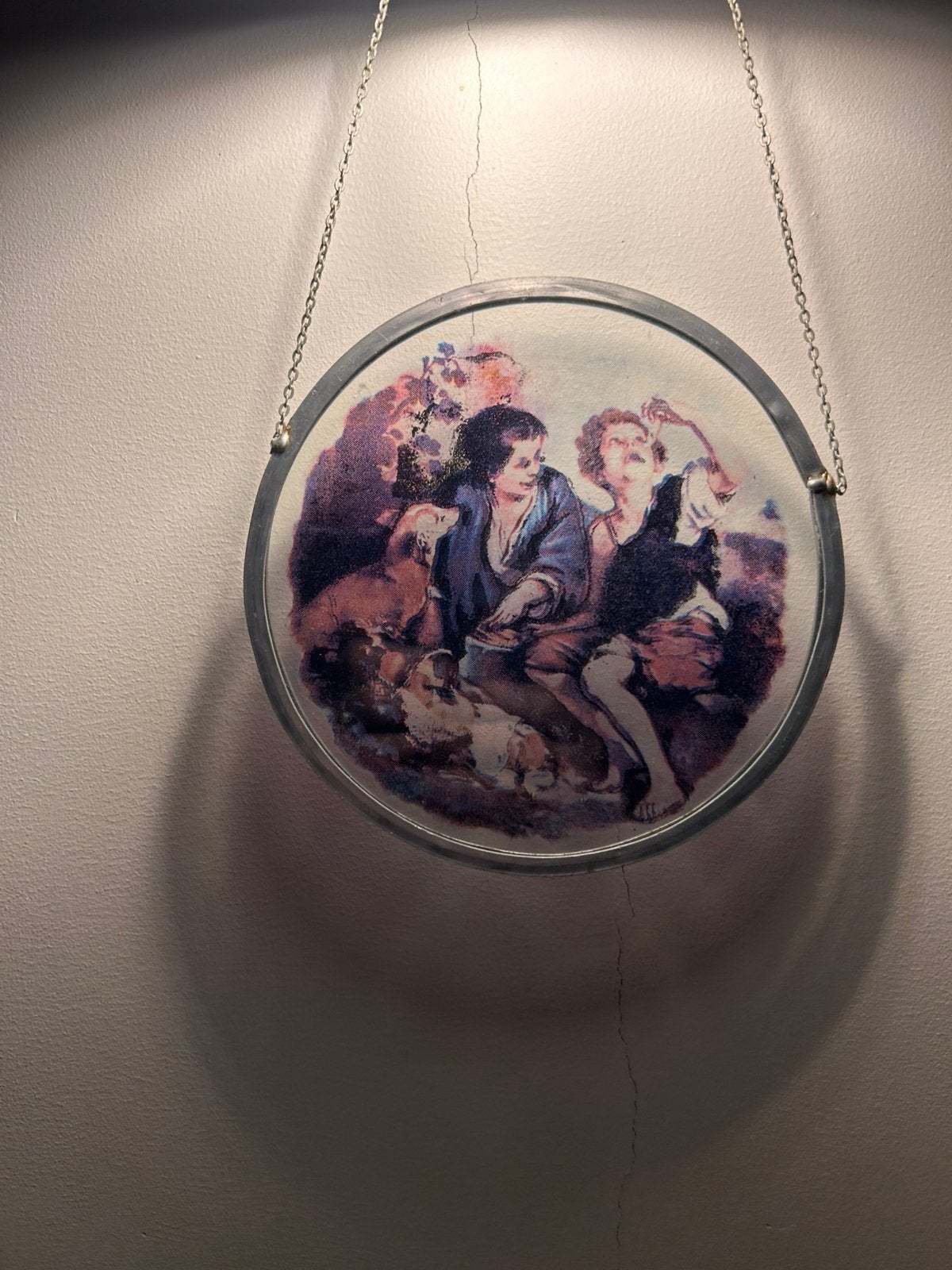 Glas in lood Rond, Ophalen of Verzenden