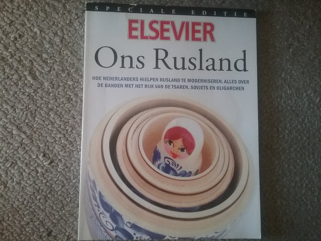 Ons Rusland - speciale editie Elsevier (2013), Boeken, Geschiedenis | Wereld, Gelezen, Europa, Ophalen of Verzenden