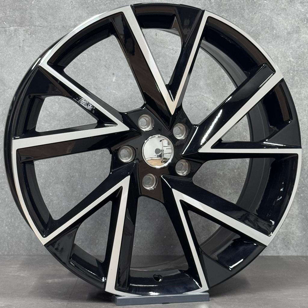 NIEUW 19'' SK02 VELGEN 5x112 Past Op SKODA VRS VAG GROEP, Auto-onderdelen, 19 inch, Overige, Velg(en), Overige