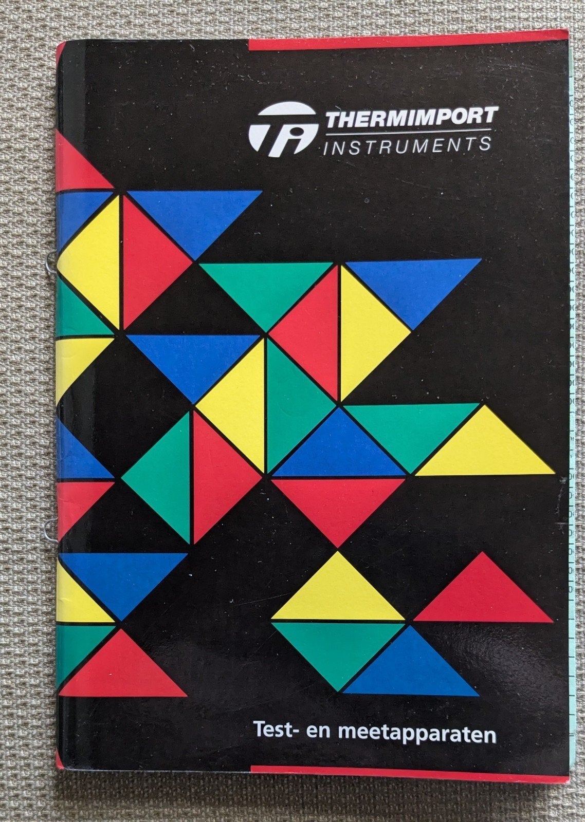 Thermimport Instruments Catalogus - Test- en meetapparaten, Ophalen of Verzenden, Zo goed als nieuw, Thermimport Instruments