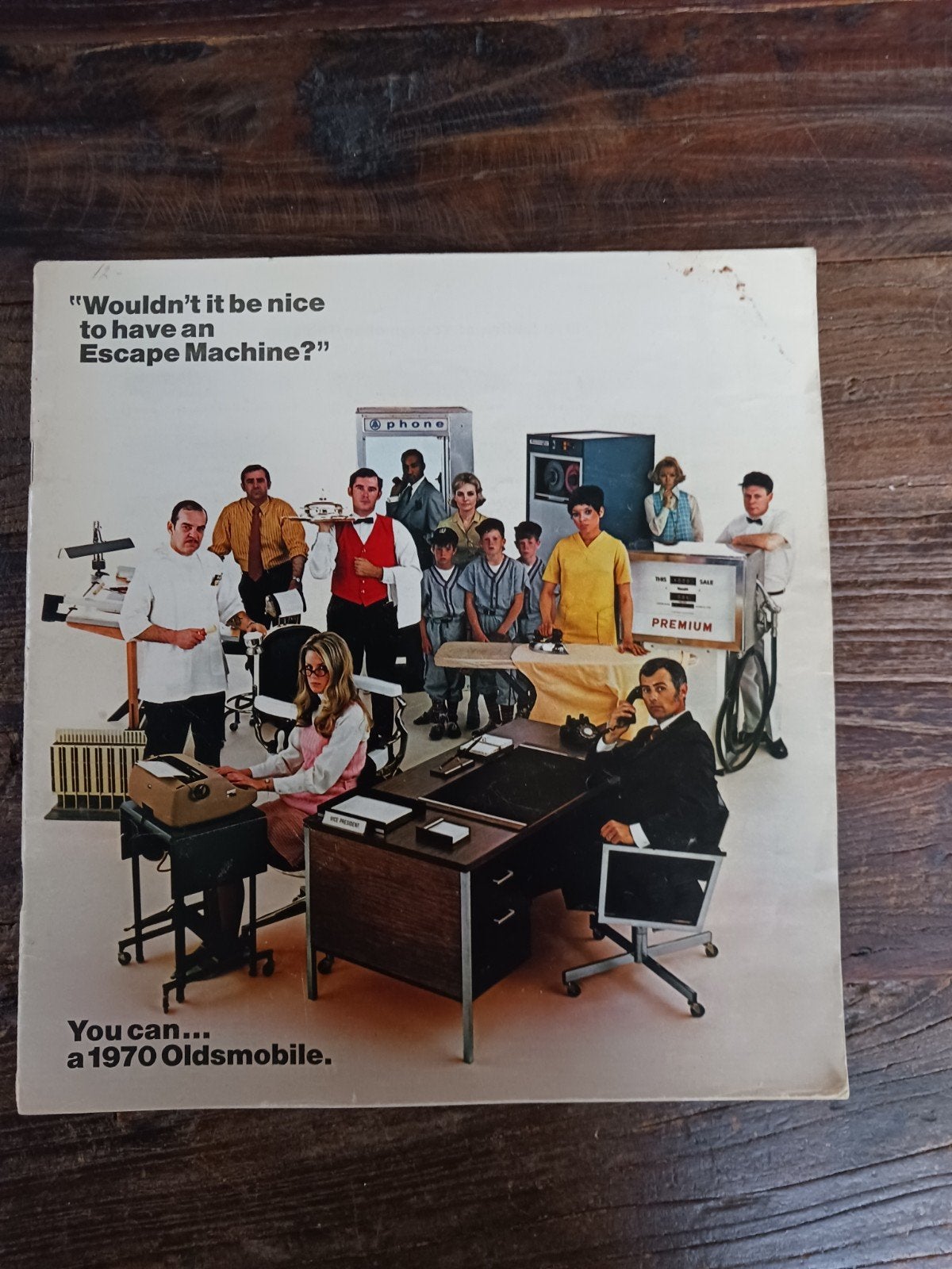 Oldsmobile brochure 1970, Ophalen of Verzenden, Gelezen, Overige merken