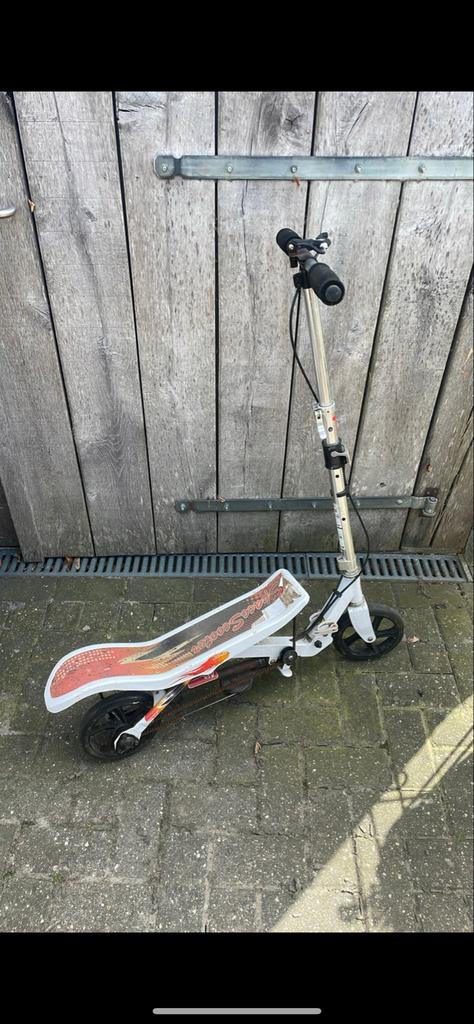 Spacescooter wit, Fietsen en Brommers, Ophalen, Gebruikt, Gewone step