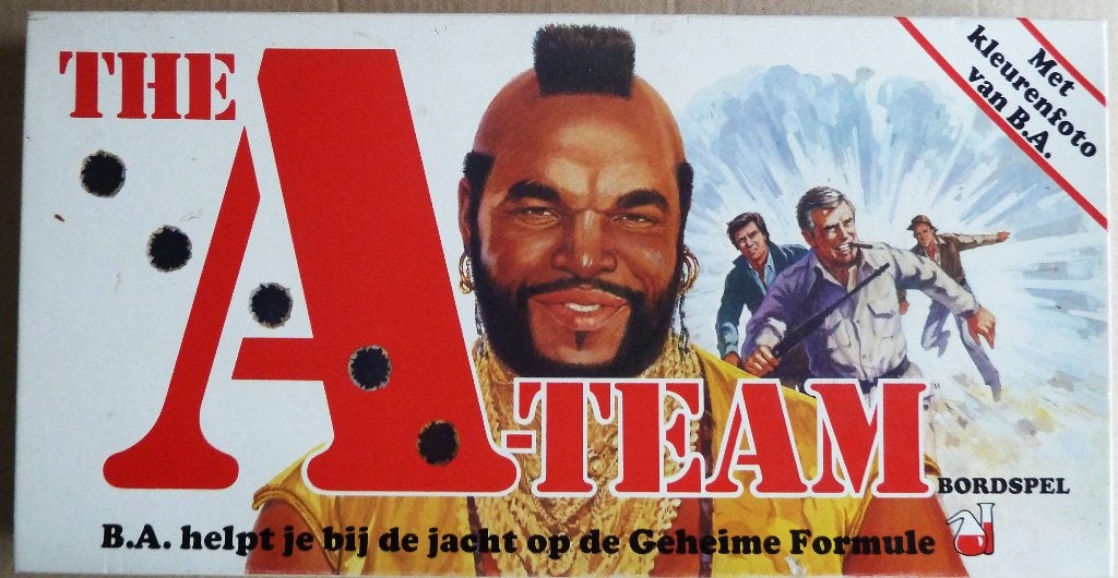 A-TEAM  bordspel Clipper  1984 Parker, Ophalen of Verzenden, Gebruikt, Tv, Overige typen