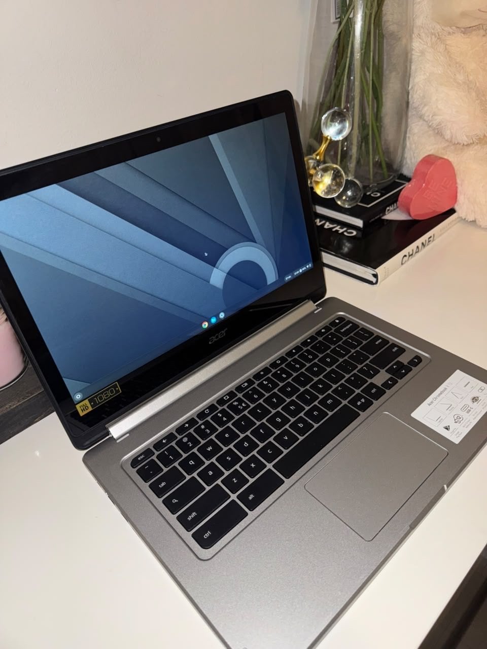 Acer Chromebook R 13 - Zo goed als nieuw, Qwerty, 13 inch, Minder dan 2 Ghz, Met touchscreen