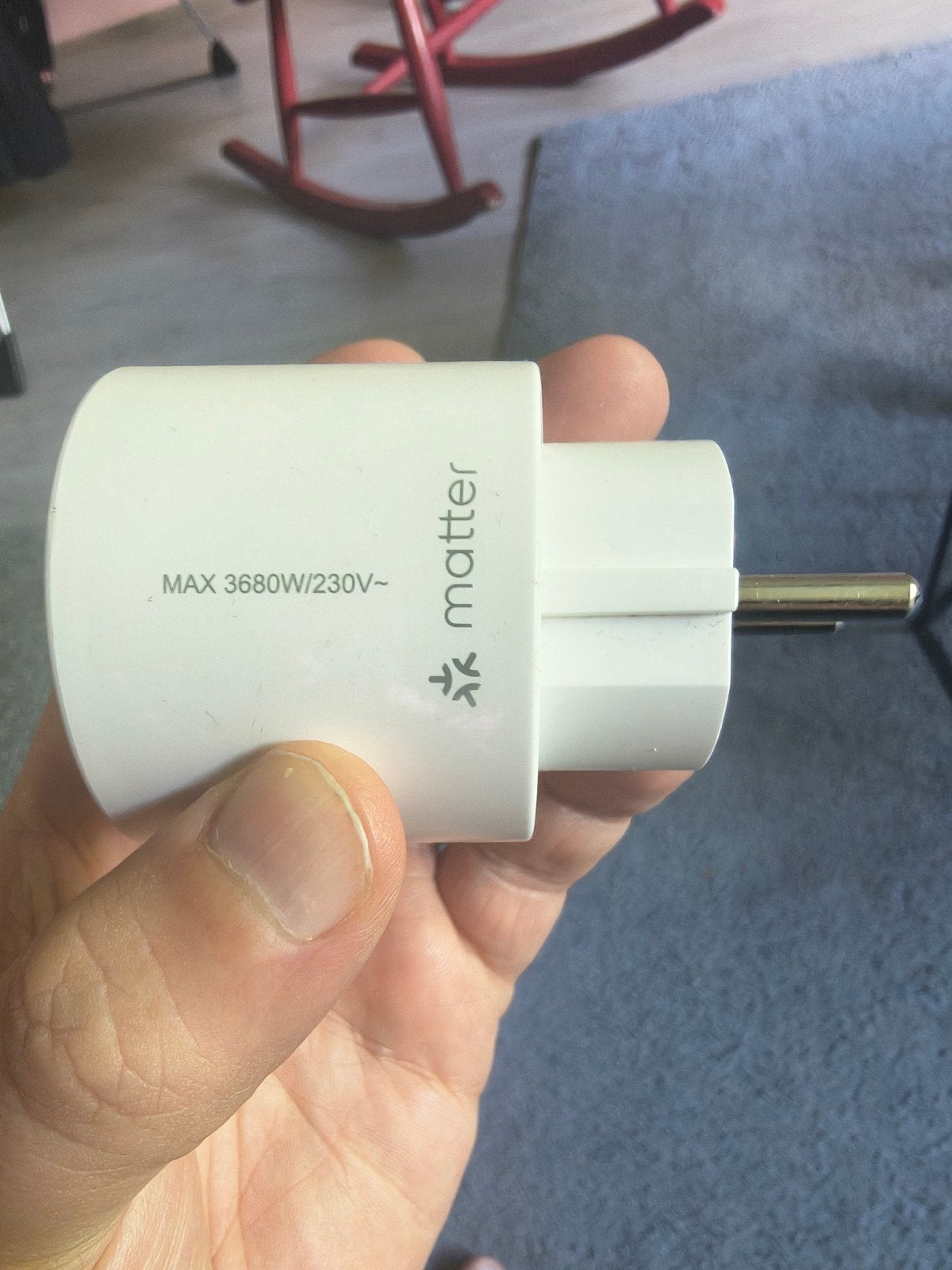 Imou Matter Smart Plug - Slimme Stekker energiemeting, Ophalen of Verzenden, Zo goed als nieuw, Overige merken, Stekkerdoos