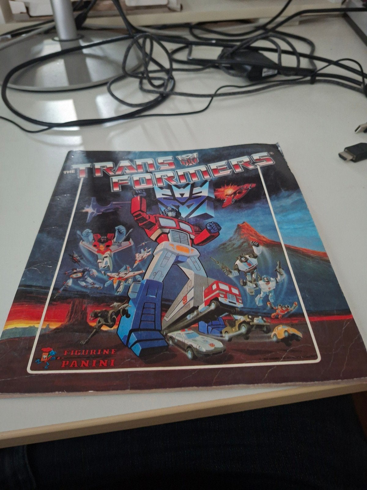 Compleet intage Panini Transformers Stickerboek - Compleet, Ophalen of Verzenden, Gebruikt