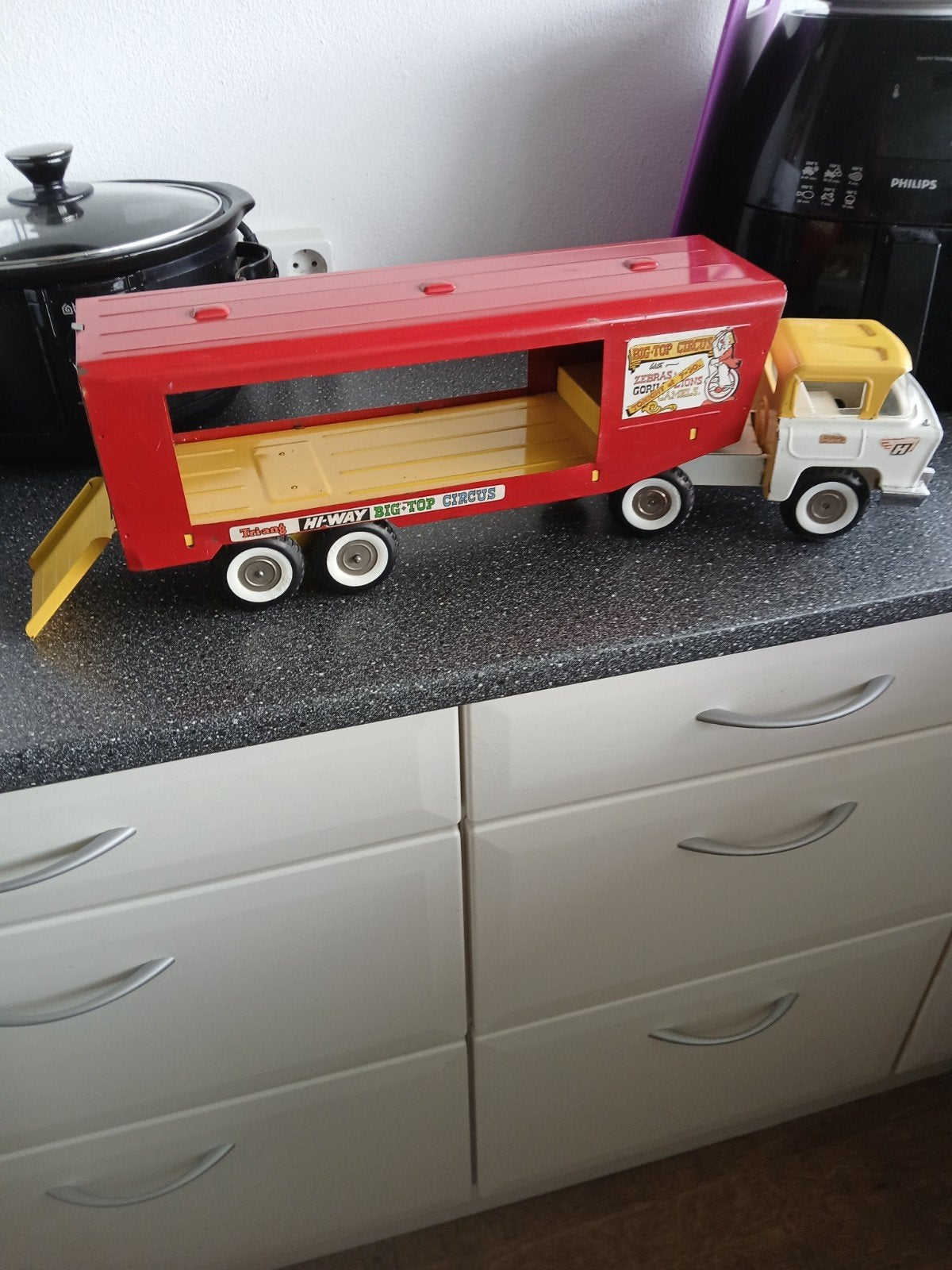 te koop, Ophalen