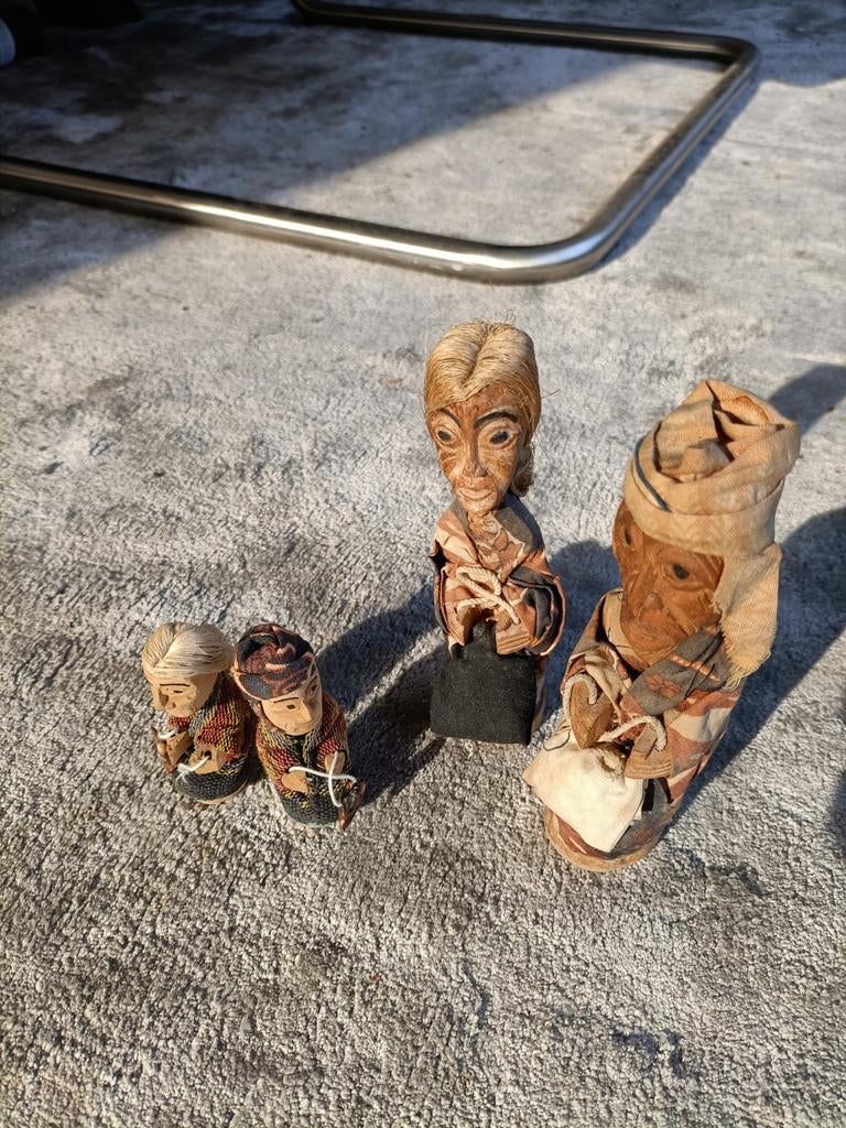 Toraja Tau Tau Voorouder Beeldjes uit Sulawesi, Ophalen of Verzenden