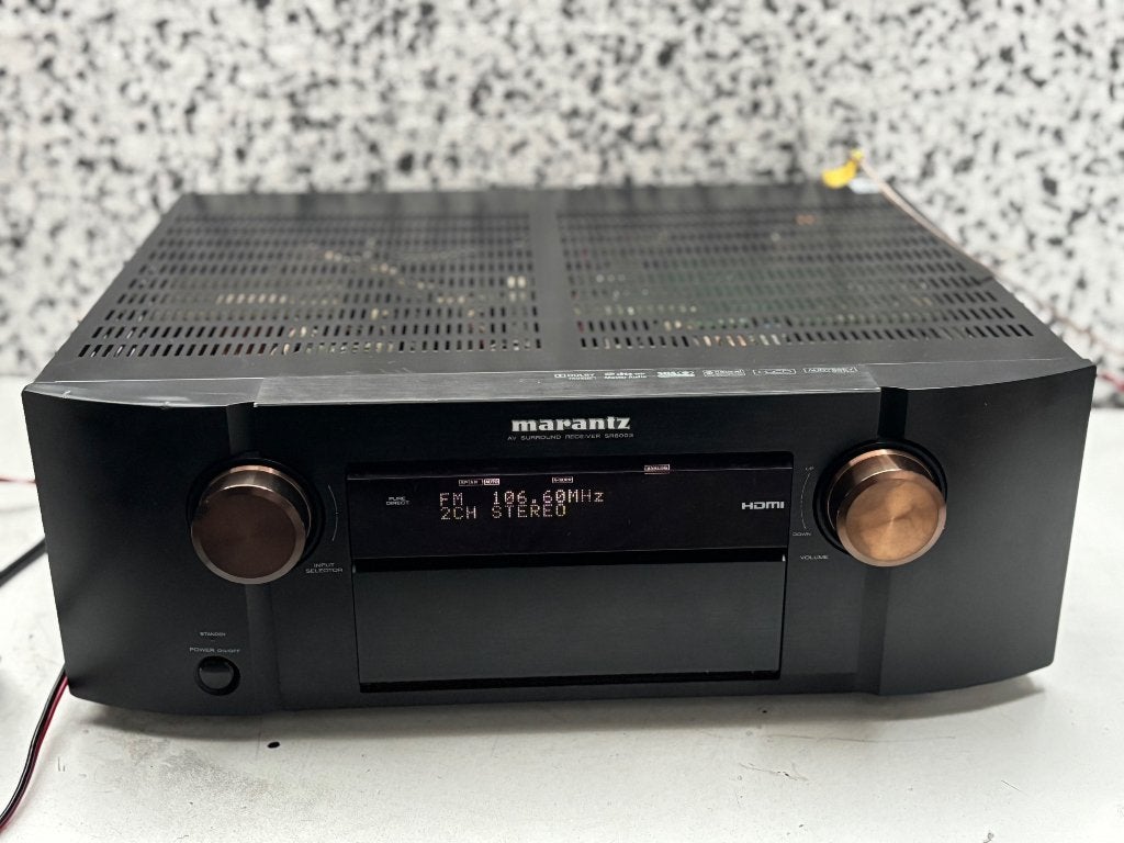 Marantz SR-6003 Met Defect, Audio, Tv en Foto, Versterkers en Receivers, Marantz, Gebruikt, Ophalen of Verzenden, Minder dan 60 watt
