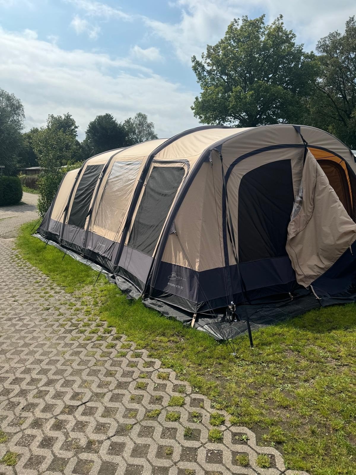 Grote tunneltent - Bardani Airspace 470 TC, Ophalen, Zo goed als nieuw, Tot en met 6