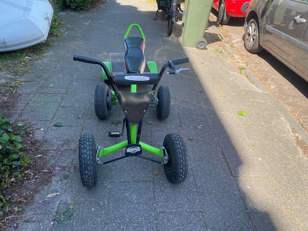 Berg Freestyler 2WD skelter met aanhanger, Ophalen, Gebruikt, Berg, Met kar of aanhanger