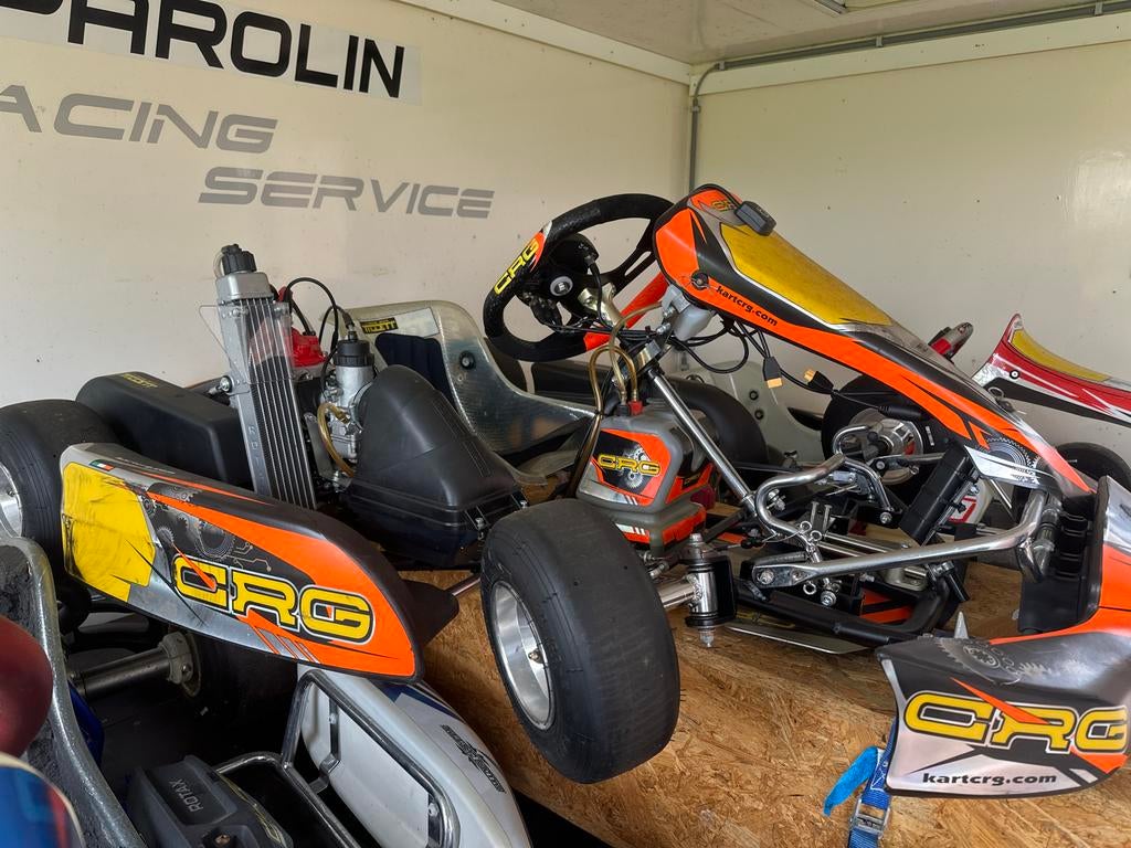 CRG Kart met Rotax Max Motor - Klaar voor de Race, Ophalen, Zo goed als nieuw, Kart