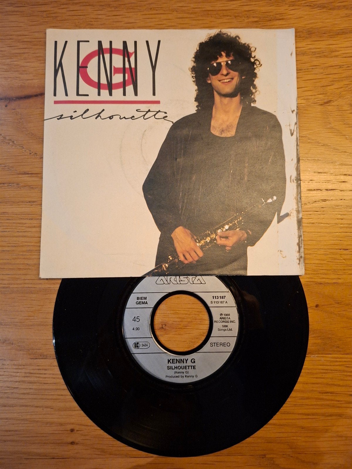 Kenny G - Silhouette (Vinyl Single), Cd's en Dvd's, Gebruikt, 7 inch, Ophalen of Verzenden, EP