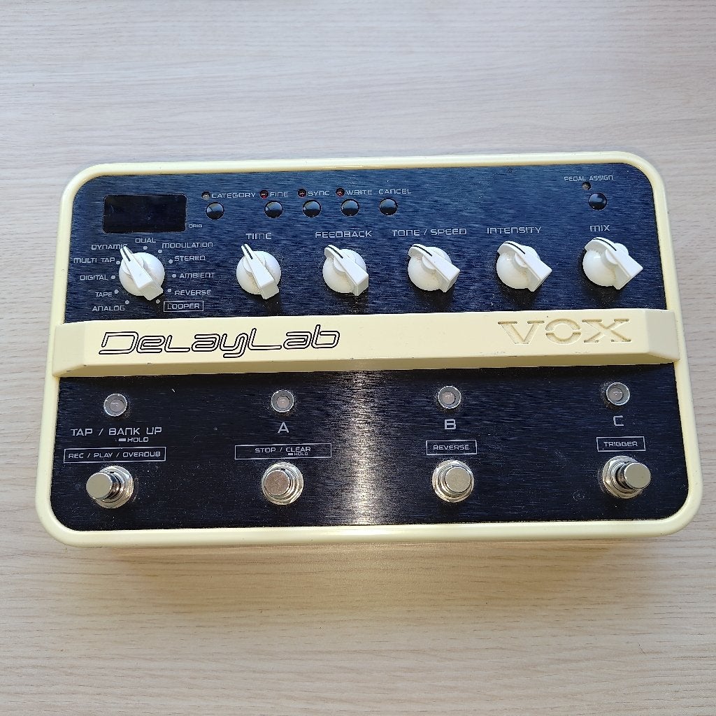 Vox DelayLab multidelay en looper, Muziek en Instrumenten, Effecten, Ophalen of Verzenden, Gebruikt, Delay of Echo