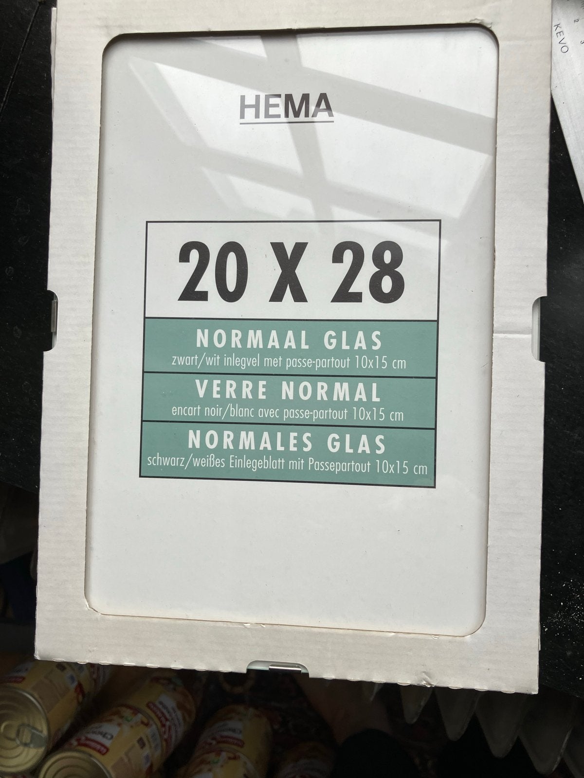 Hema Fotolijsten Set - Diverse Maten met Passe-partout, Nieuw, Ophalen of Verzenden, Glas, Fotolijst
