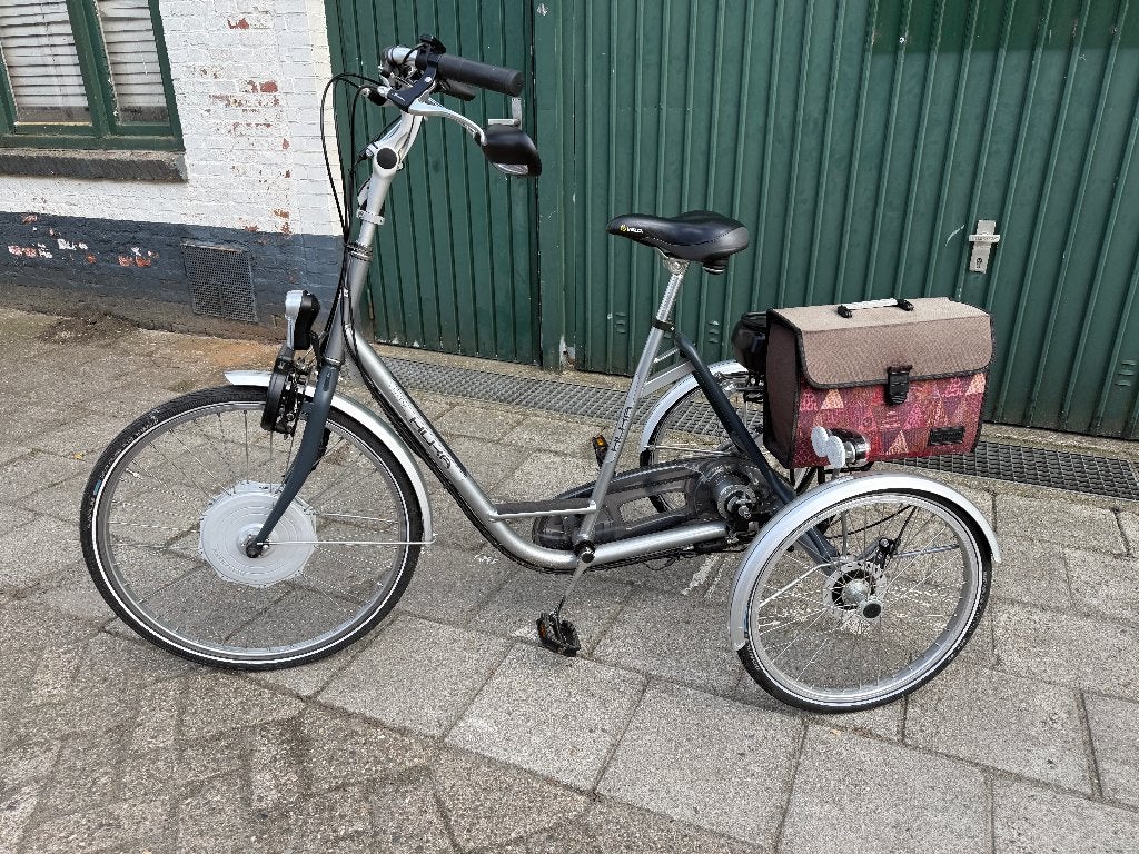 Huka city driewieler fiets | Elektrische ondersteuning!, Ophalen, Gebruikt, Velgrem, Oldenzaal