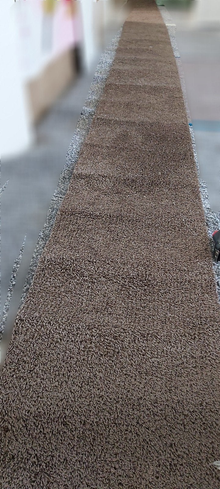 Nieuwe loper/tapijt voor trappen - 650x37cm, Huis en Inrichting, Ophalen, Minder dan 50 cm, Bruin, Rechthoekig